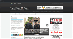 Desktop Screenshot of freepressstandard.com